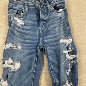American Eagle distressed jeans